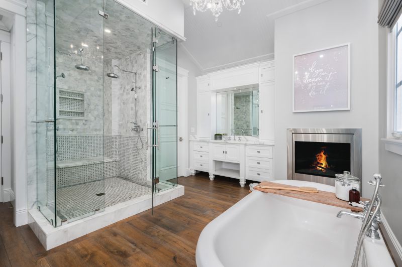 Luxury Walk-In Shower Design